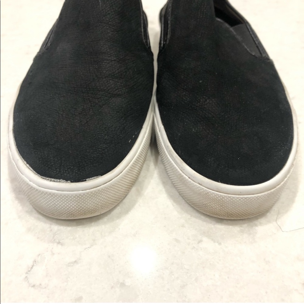 Banana Republic Brenna Black Slip On Sneakers—10 - Picture 4 of 10